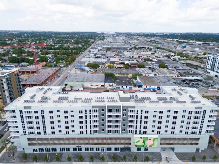 Rooftop air conditioning units on a commercial project by Best Air Solutions